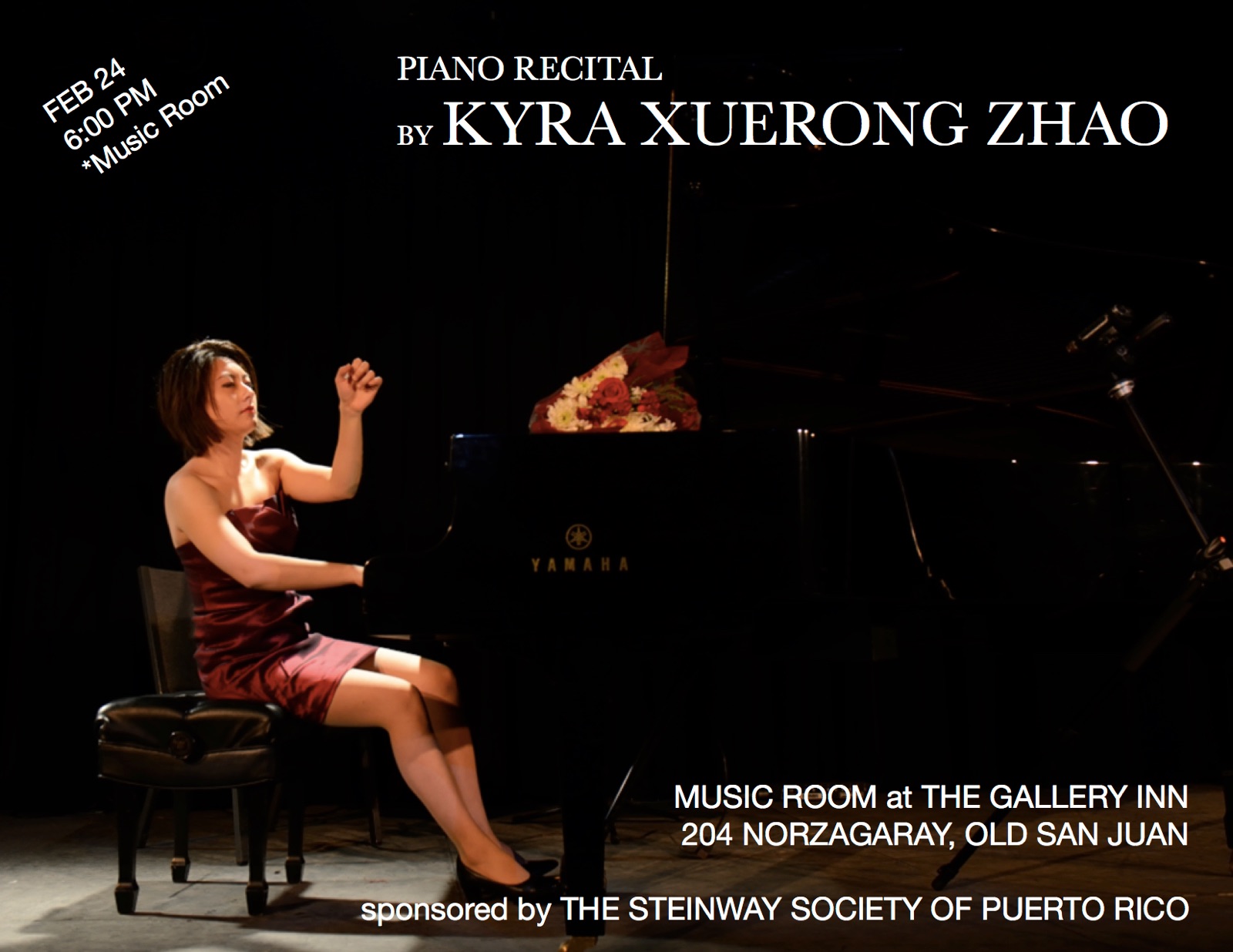 Kyra Xuerong Zhao Piano Recital
